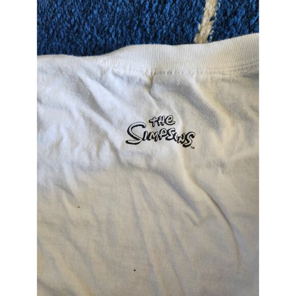 Vintage The Simpsons China Town White Tee Shirt - Picture 6 of 6